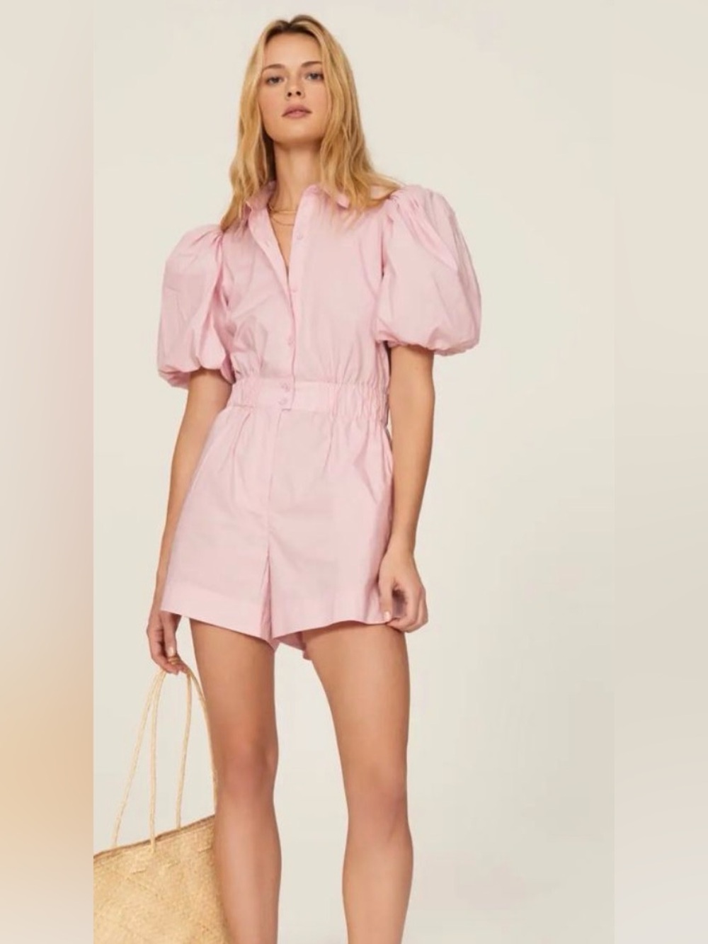 Hunter Bell Pia Pink Romper